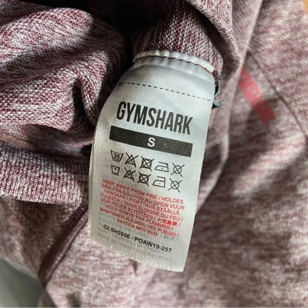 Gymshark flex‎ cycling bike shorts maroon heather small